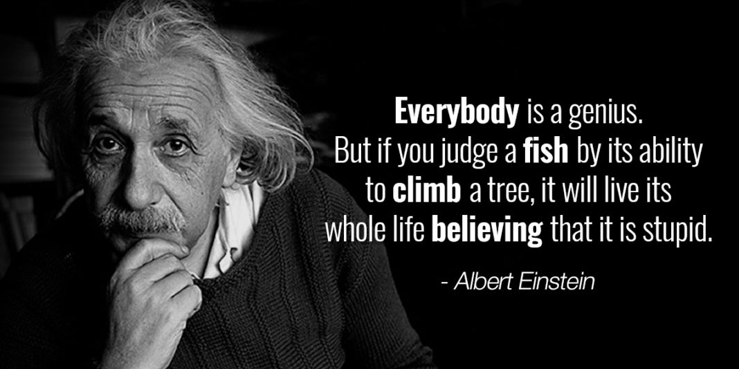 Einstein quote about education